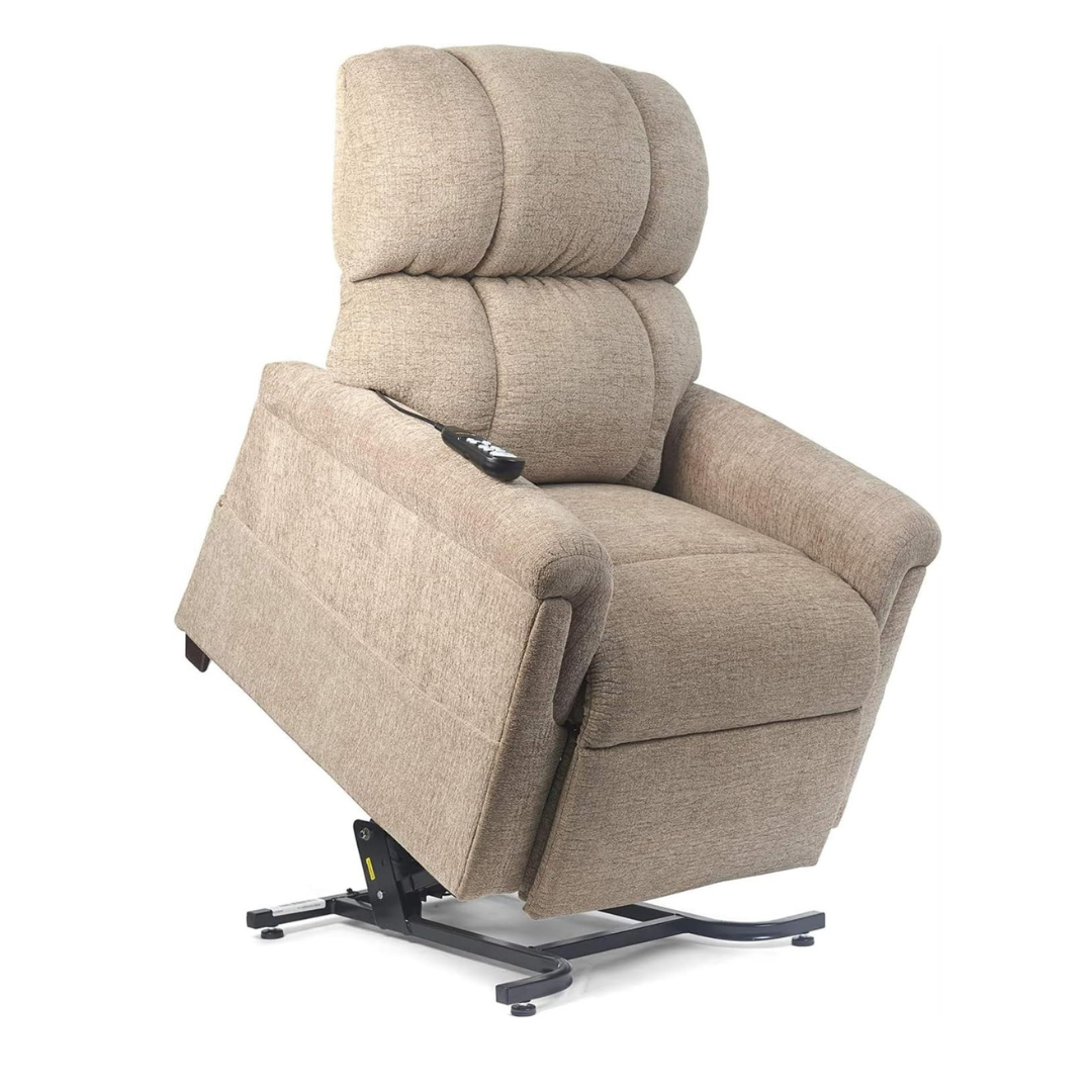 Golden Tech PR545 Recliner with Assisted Lift - Twilight & MaxiComfort Positioning - Sandstorm
